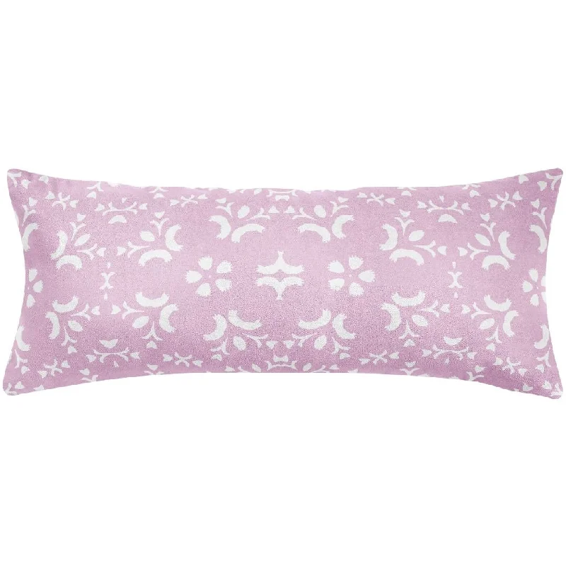Down Alternative Pillows for Ethical ChoicesStarry Night Light Pink 14x36 Pillow