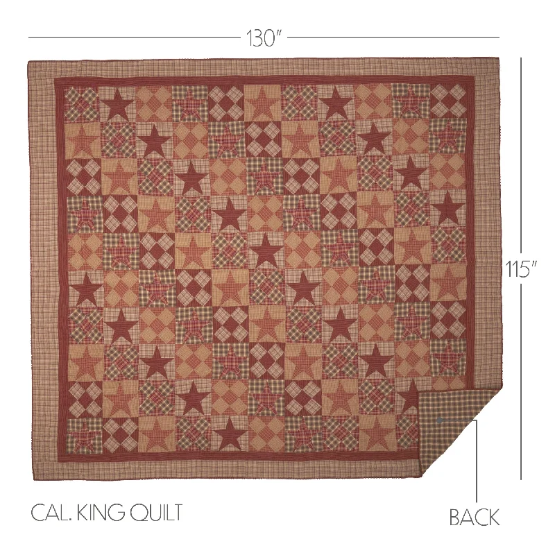 Bed skirts with a jacquard weave for a textured lookDawson Star California King Quilt 130Wx115L Bed skirts with a jacquard weave for a textured lookDawson Star California King Quilt 130Wx115L