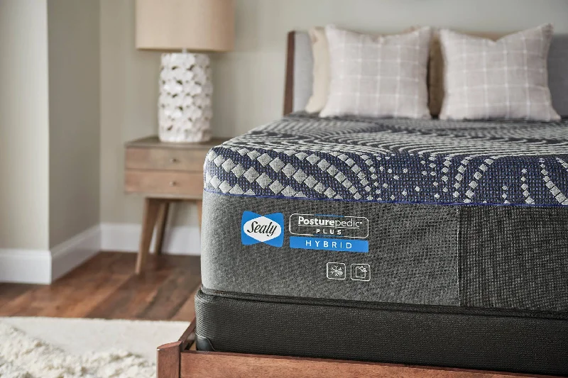 Hybrid mattresses combining foam and innerspring technologySealy Posturepedic® Plus Brenham Firm 13.5” Hybrid Mattress