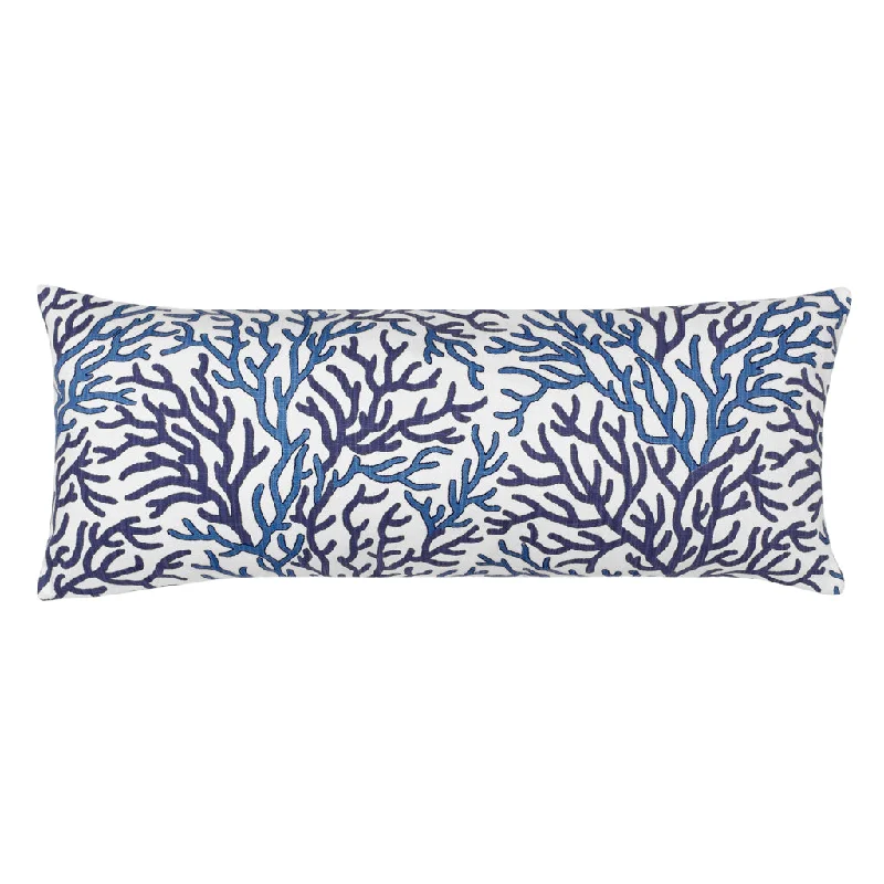 Back Support Pillows for Office ChairsThe Capri Blue and Navy Reef Extra Long Lumbar Throw Pillow Back Support Pillows for Office ChairsThe Capri Blue and Navy Reef Extra Long Lumbar Throw Pillow