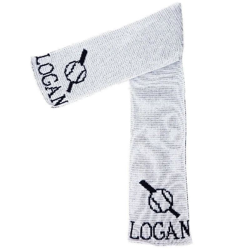 Wool - filled mattresses for natural insulation and moisture - wickingBaseball Personalized Knit Scarf