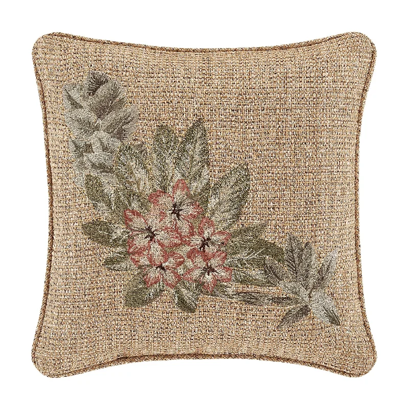 Lumbar Support Pillows for Car SeatsMartinique 18" Square Embellished Decorative Throw Pillow Lumbar Support Pillows for Car SeatsMartinique 18" Square Embellished Decorative Throw Pillow