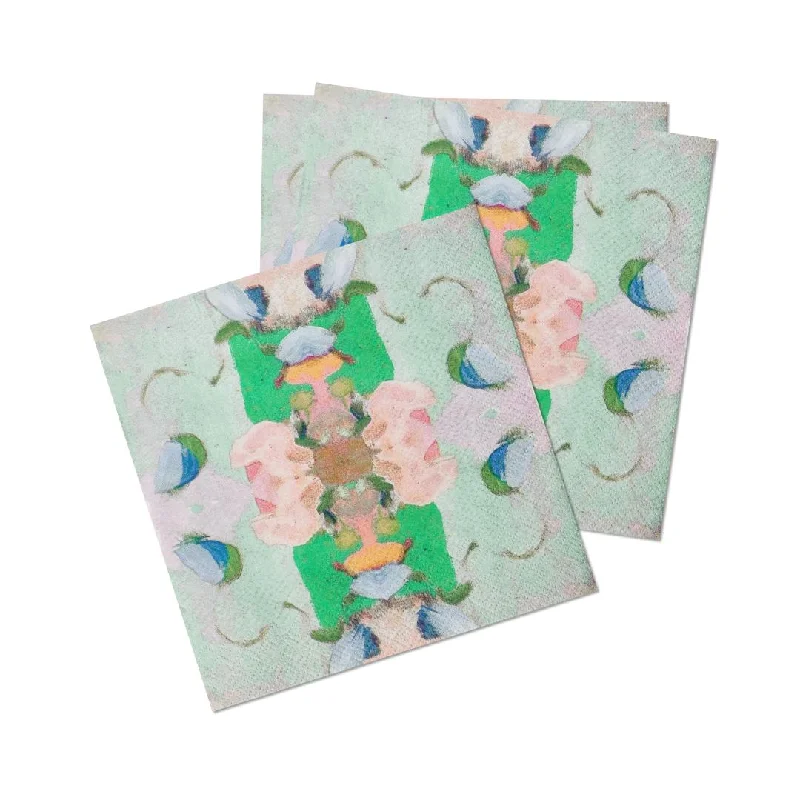 Full - size duvets for full - sized beds in guest rooms or smaller bedroomsMonet's Garden Green Cocktail Napkins Full - size duvets for full - sized beds in guest rooms or smaller bedroomsMonet's Garden Green Cocktail Napkins