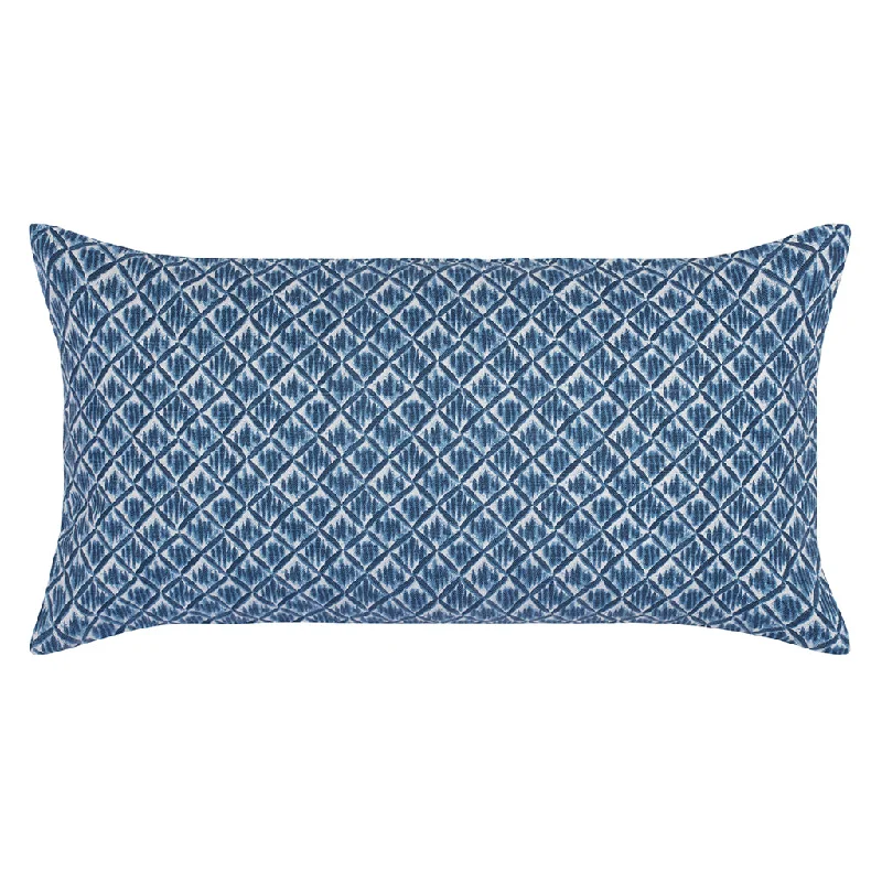 Plush Pillows for a Cozy BedThe Navy Modern Diamonds Throw Pillow