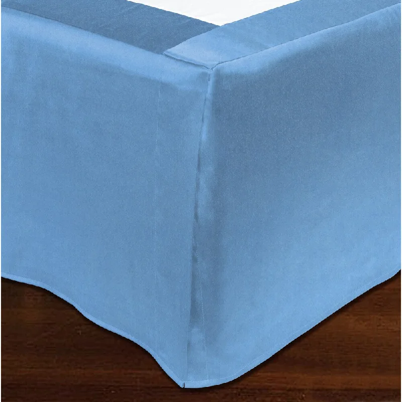 Bed skirts with a soft fleece lining for added comfortJennifer Taylor Blue Oversized King Bedskirt Bed skirts with a soft fleece lining for added comfortJennifer Taylor Blue Oversized King Bedskirt