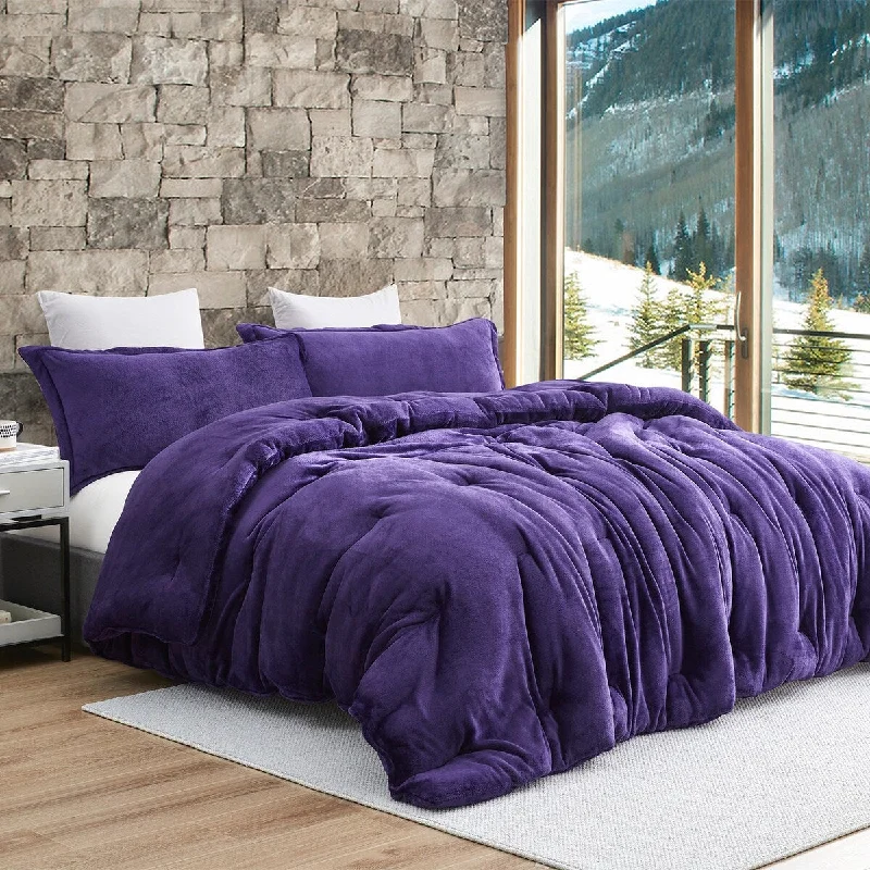 Microfiber - filled comforters that are lightweight and easy to care forThicker Than Thick - Coma Inducer® Oversized Comforter Set - Standard Plush Filling - Parachute Purple Microfiber - filled comforters that are lightweight and easy to care forThicker Than Thick - Coma Inducer® Oversized Comforter Set - Standard Plush Filling - Parachute Purple