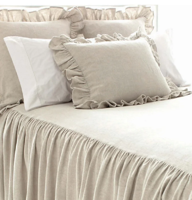 asian - inspired bedspreads with traditional motifs such as cherry blossoms or dragons for a zen atmosphereWilton Cotton Bedspread/ Natural asian - inspired bedspreads with traditional motifs such as cherry blossoms or dragons for a zen atmosphereWilton Cotton Bedspread/ Natural