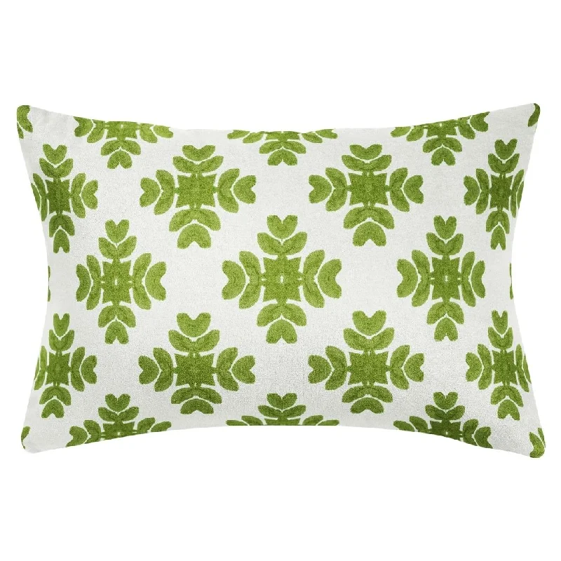 Kids Pillows with Fun DesignsBrushstrokes Green 14x20 Pillow