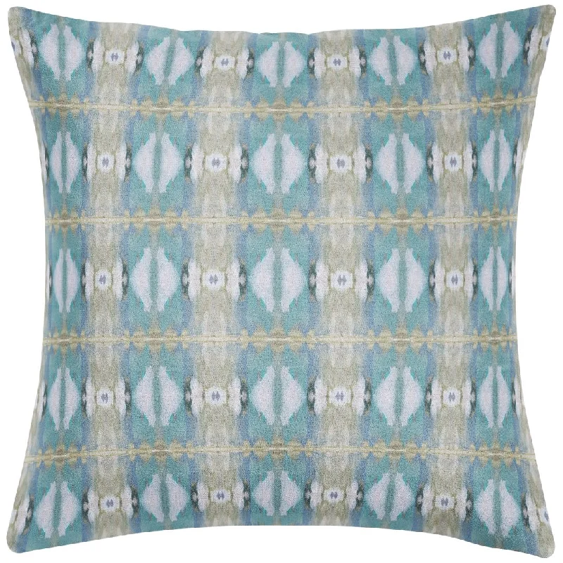 Round Pillows for Boho-Style InteriorsLittle Chapel Light Blue 26x26 Pillow