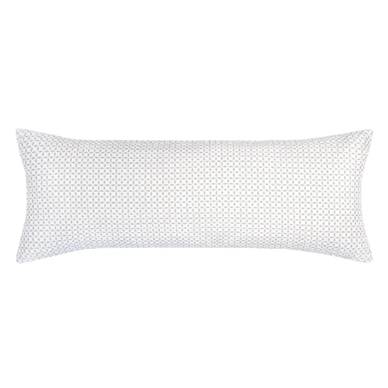 Round Pillows for Boho-Style InteriorsThe Grey Morning Glory Extra Long Lumbar Throw Pillow Round Pillows for Boho-Style InteriorsThe Grey Morning Glory Extra Long Lumbar Throw Pillow