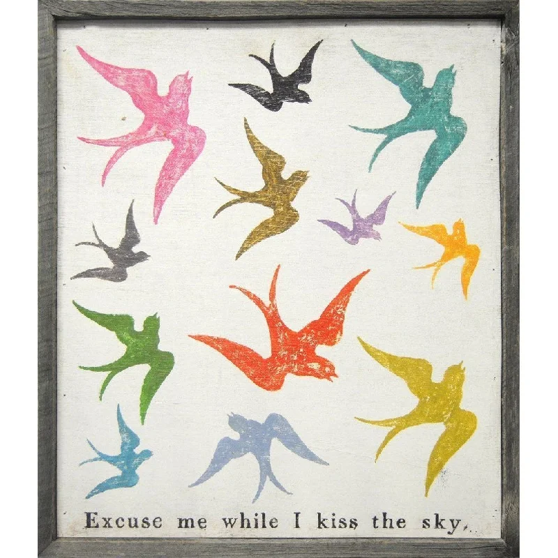 Organic cotton mattresses for a chemical - free sleep surfaceART PRINT - Excuse Me While I Kiss the Sky
