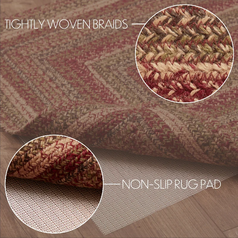 Bed skirts with a paisley print for an exotic feelCider Mill Jute Rug Rect w/ Pad 27x48 Bed skirts with a paisley print for an exotic feelCider Mill Jute Rug Rect w/ Pad 27x48