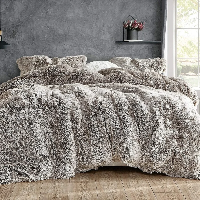 Cotton - filled comforters for a breathable and natural sleep experienceAre You Kidding - Coma Inducer® Oversized Comforter Set - Frosted Chocolate Cotton - filled comforters for a breathable and natural sleep experienceAre You Kidding - Coma Inducer® Oversized Comforter Set - Frosted Chocolate