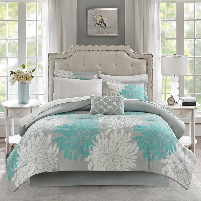 Synthetic - filled comforters like polyester for affordability and hypoallergenic propertiesMadison Park Essentials Caldwell Complete Comforter Set with Cotton Bed Sheets Synthetic - filled comforters like polyester for affordability and hypoallergenic propertiesMadison Park Essentials Caldwell Complete Comforter Set with Cotton Bed Sheets