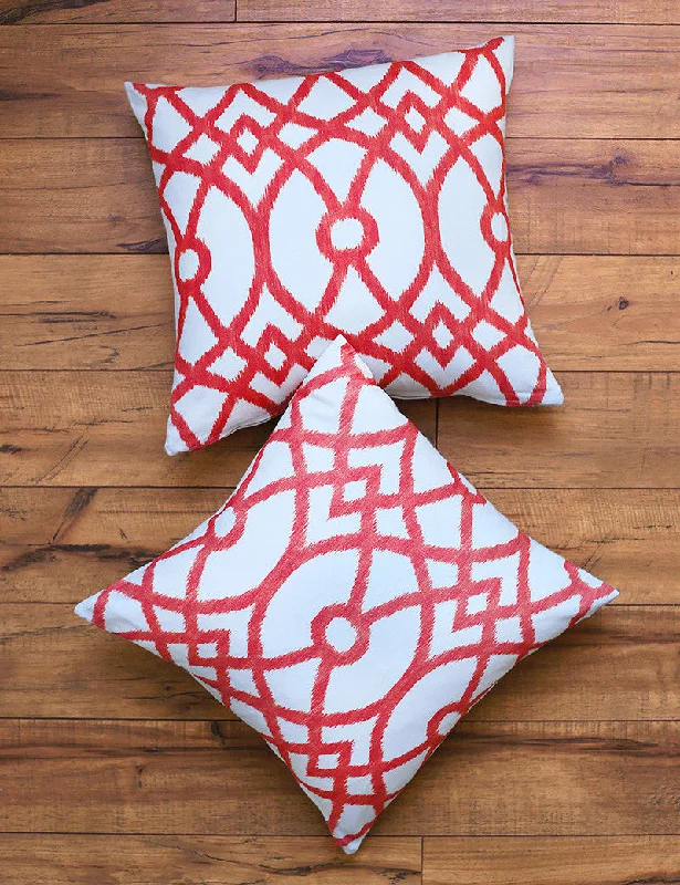 Feather Pillows for a Luxurious SleepPiper Coral Throw Pillow Pair