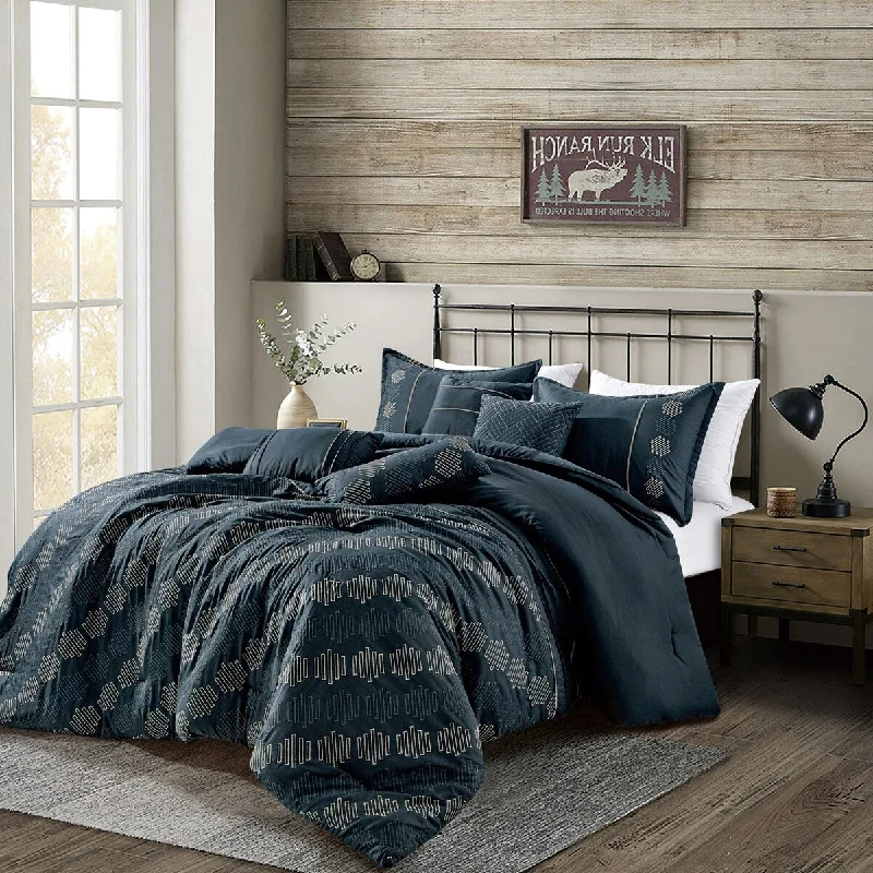 Silk - filled comforters for a luxurious and smooth touchShatex 7 Piece All Season Soft Polyester Bedding Comforter Set Silk - filled comforters for a luxurious and smooth touchShatex 7 Piece All Season Soft Polyester Bedding Comforter Set