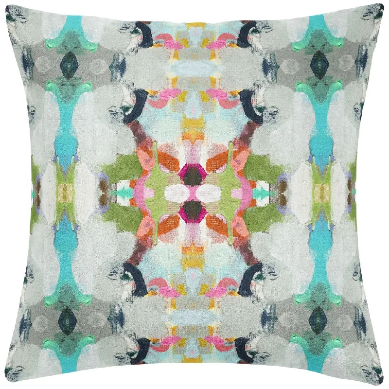 Square Pillows for Modern Home DecorSummer Garden Red 26x26 Pillow