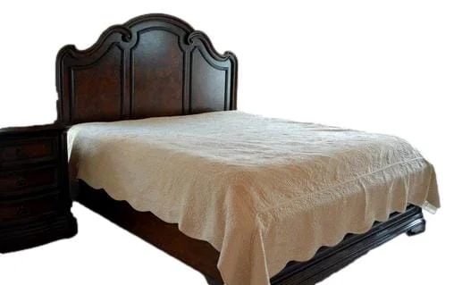 baroque style bedspreads with rich fabrics and elaborate designs for a luxurious lookTache Super Soft Tan Scalloped Good Vibration Quilted Fleece Bedspread Set (DXJ109041-1) baroque style bedspreads with rich fabrics and elaborate designs for a luxurious lookTache Super Soft Tan Scalloped Good Vibration Quilted Fleece Bedspread Set (DXJ109041-1)