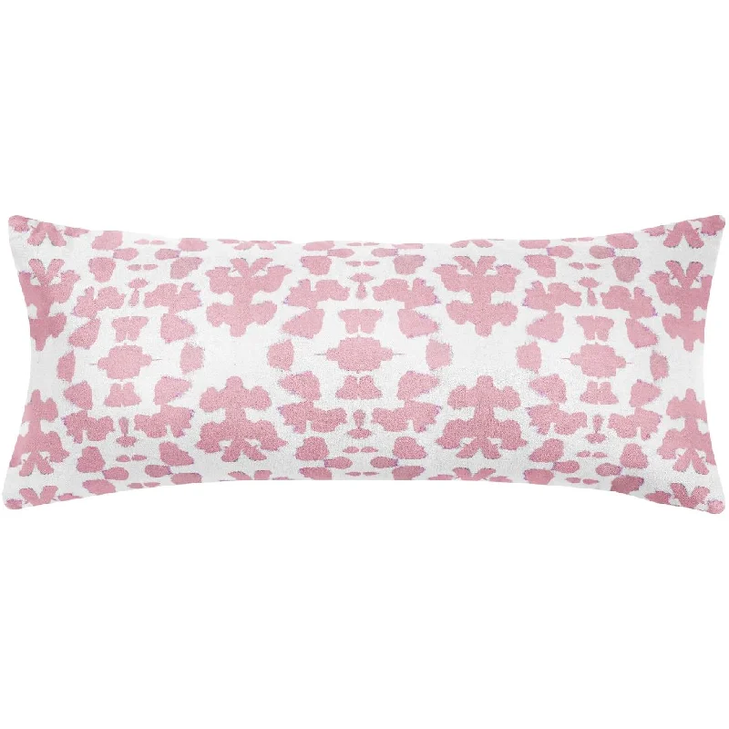 Velvet Pillows for a Touch of EleganceChintz Rose 14x36 Pillow