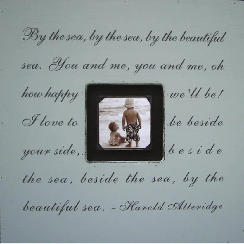 Latex mattresses with natural bounce and breathabilityHandmade Wood Photobox with quote "By the Sea"