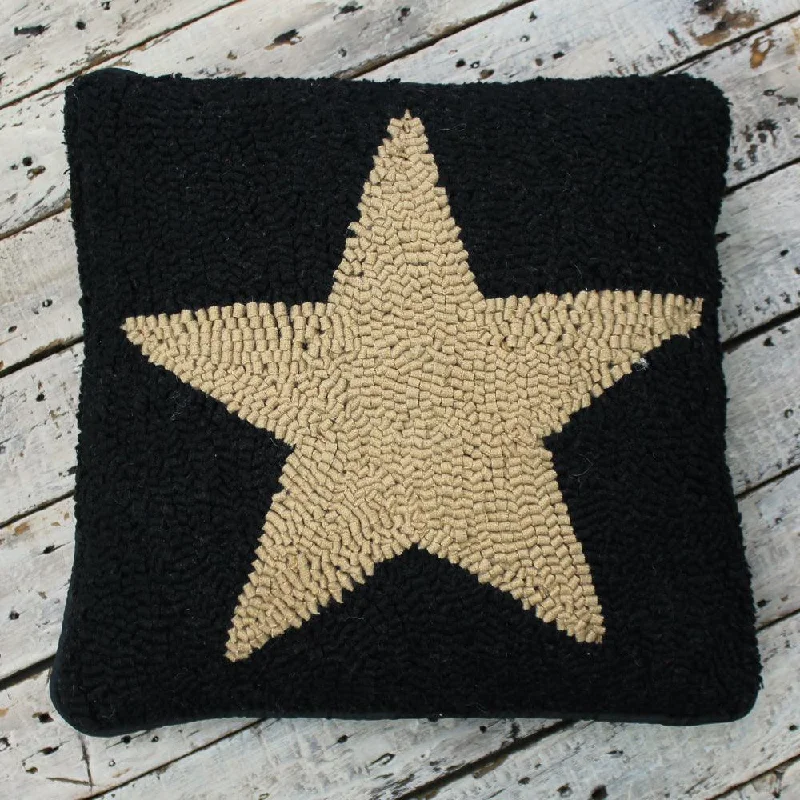 Back Support Pillows for Office ChairsBlack & Tan Star PL570011