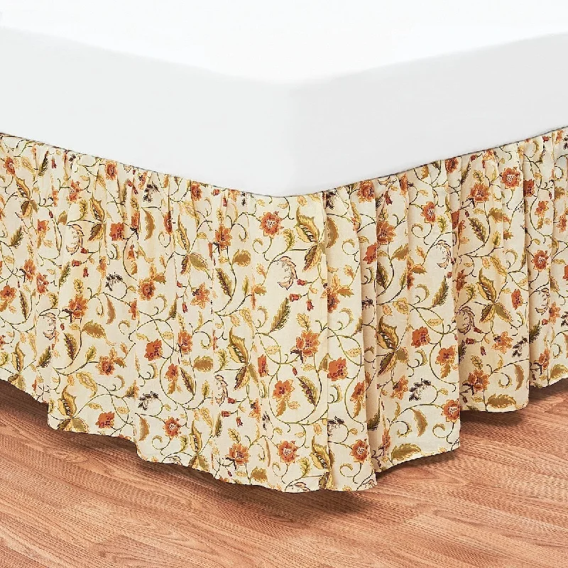 Bed skirts with a modern minimalist designAmelia Bed Skirt