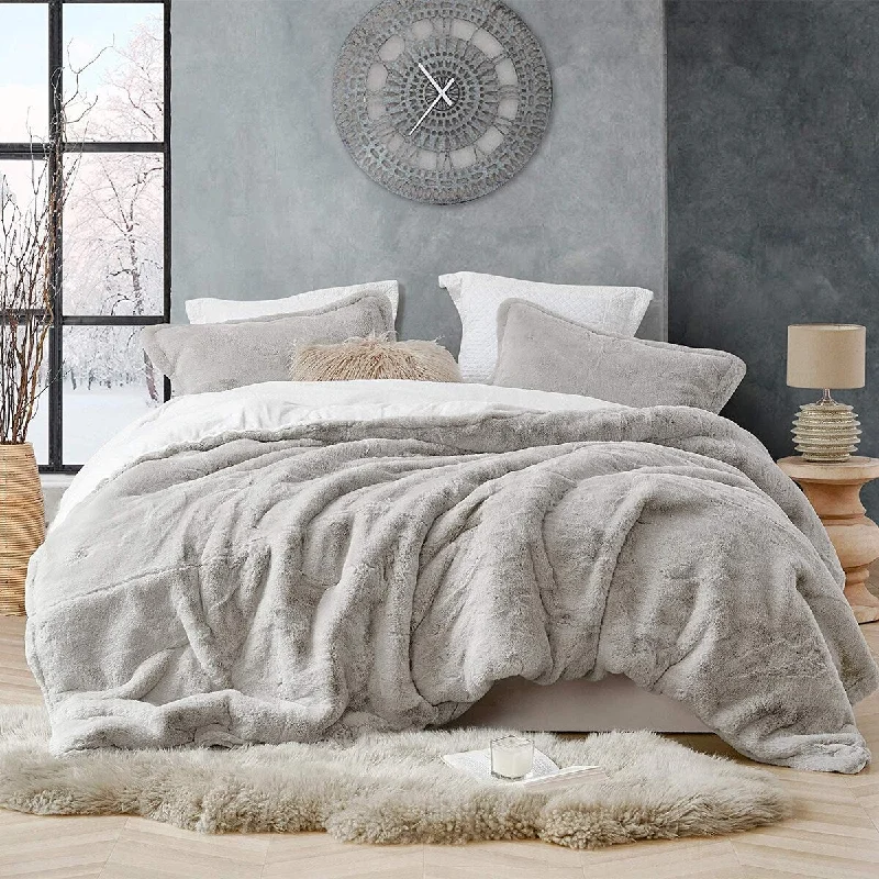 Queen - size comforters for standard queen - sized mattressesChunky Bunny - Coma Inducer® Oversized Comforter Set - Stone Taupe
