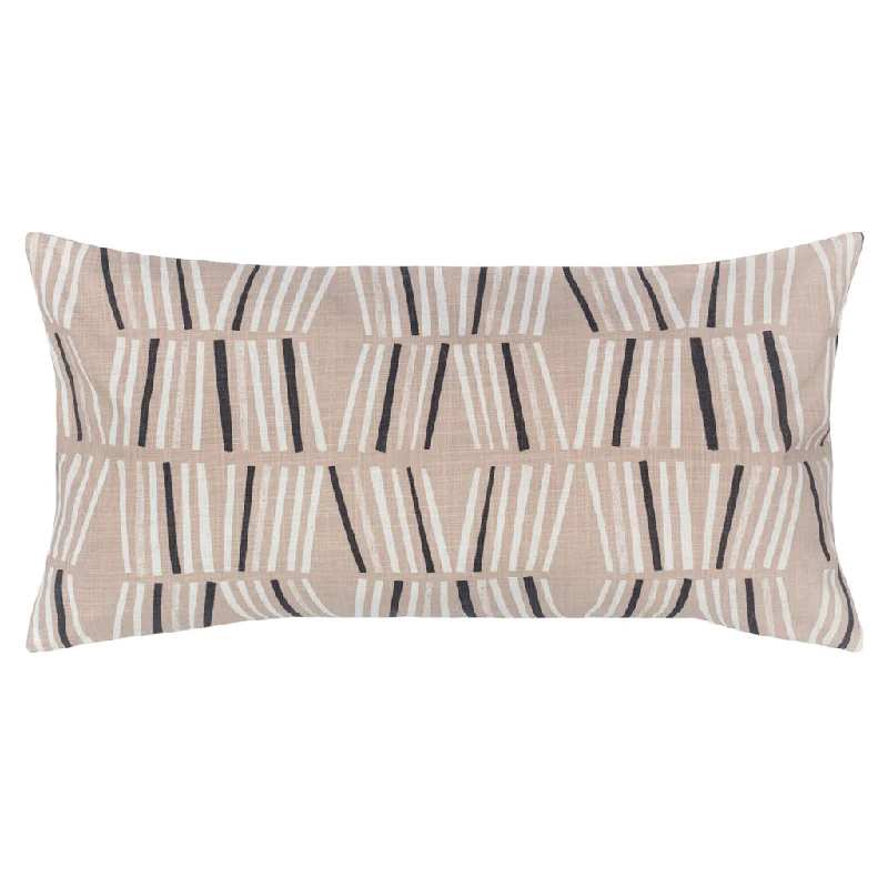 Kids Pillows with Fun DesignsThe Pink Abstract Lines Throw Pillow