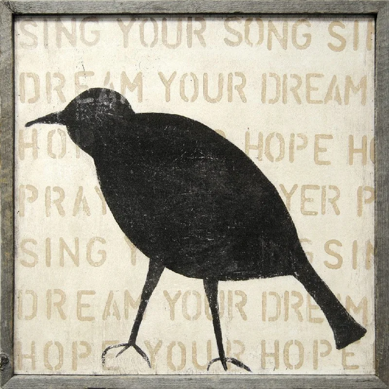 Hybrid mattresses combining foam and innerspring technologyART PRINT - Bird Silhouette