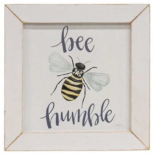 Bed skirts in bold colors for a statement - making lookBee Humble Bee Framed Print
