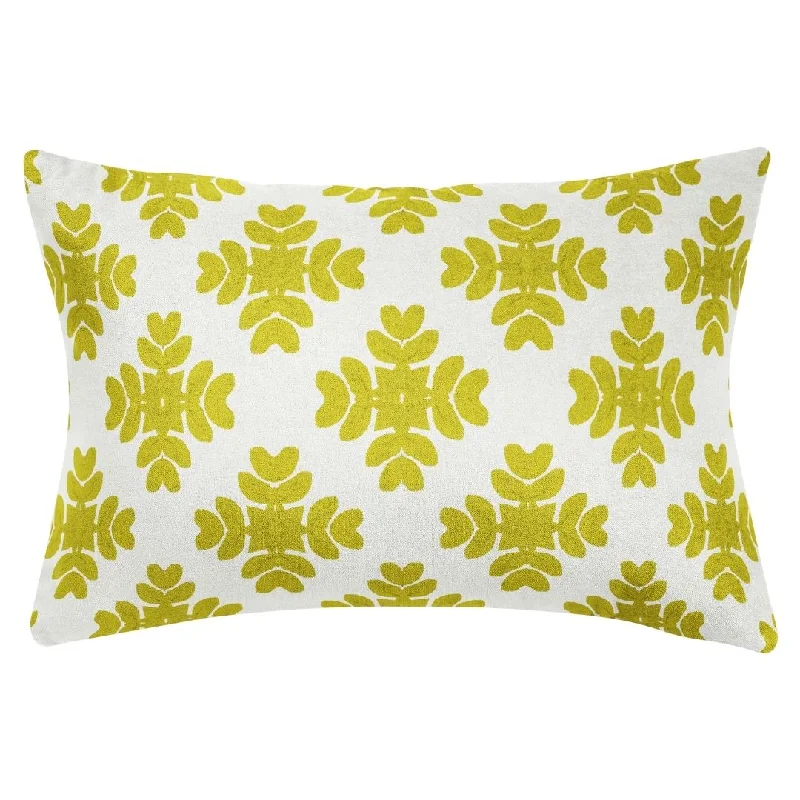 Bolster Pillows for Sofa DecorationBrushstrokes Citrine 14x20 Pillow