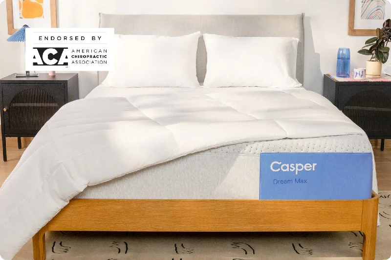 Gel - infused memory foam mattresses for cooler sleepCasper Dream Max Mattress