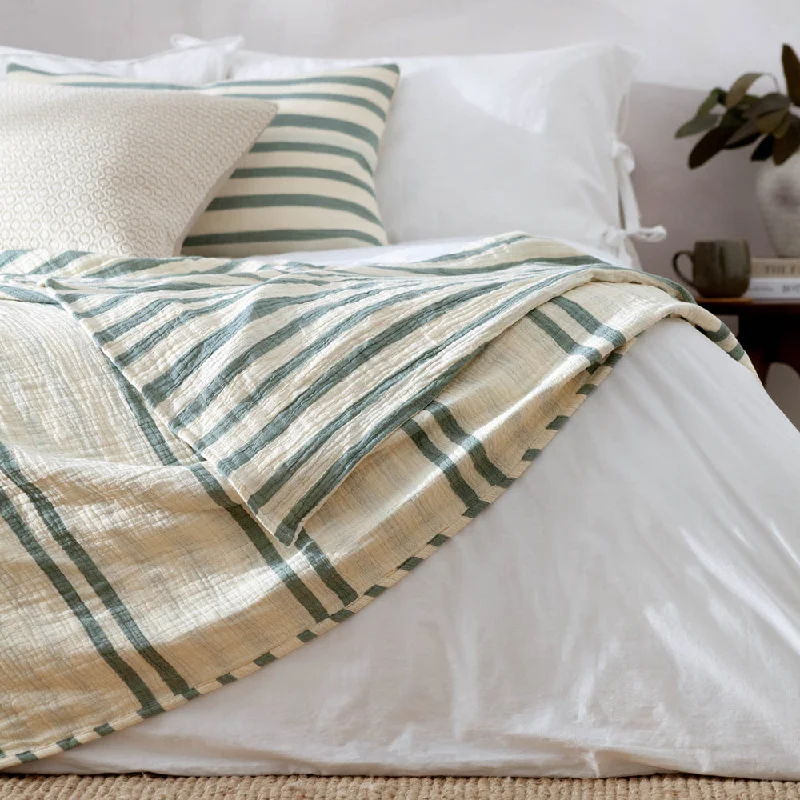 gothic style bedspreads with dark colors and ornate details for a mysterious bedroomWoven Stripe 100% Cotton Bedspread Eucalyptus gothic style bedspreads with dark colors and ornate details for a mysterious bedroomWoven Stripe 100% Cotton Bedspread Eucalyptus