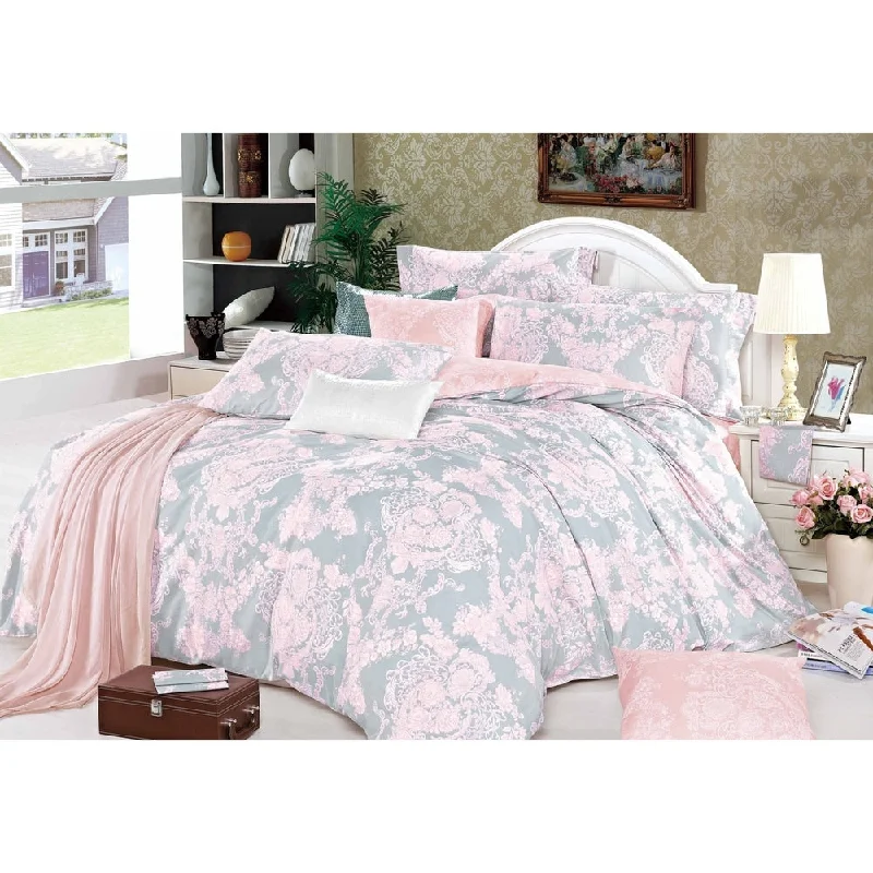 Latex - filled comforters with a bouncy texture and good supportLauren 100% Cotton Comforter Set