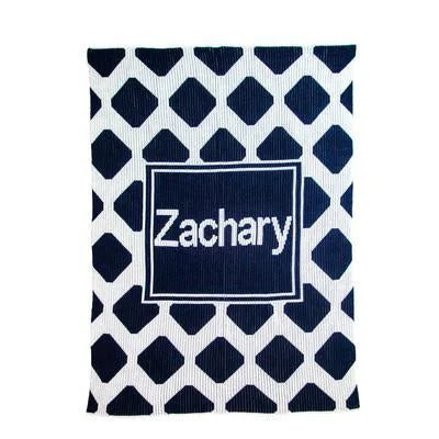 Bamboo - charcoal infused mattresses for odor absorptionModern Chrisscross & Name Personalized Stroller Blanket or Baby Blanket