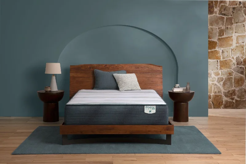 Innerspring mattresses with coil counts for supportBeautyrest® Harmony Lux™ Hybrid Ocean View Island Medium
