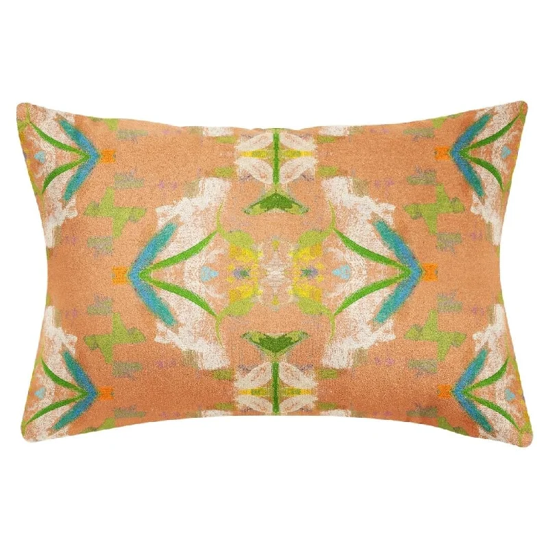Adjustable Pillows for Customized ComfortEnglish Garden Orange 14x20 Pillow
