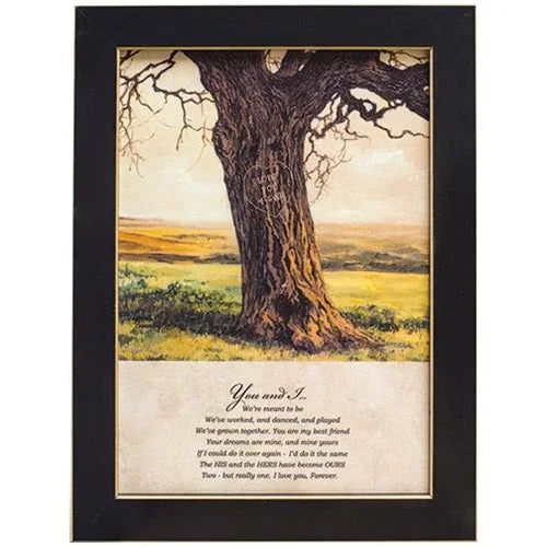 Bed skirts with a ruffled tiered designLove Forever Framed Print