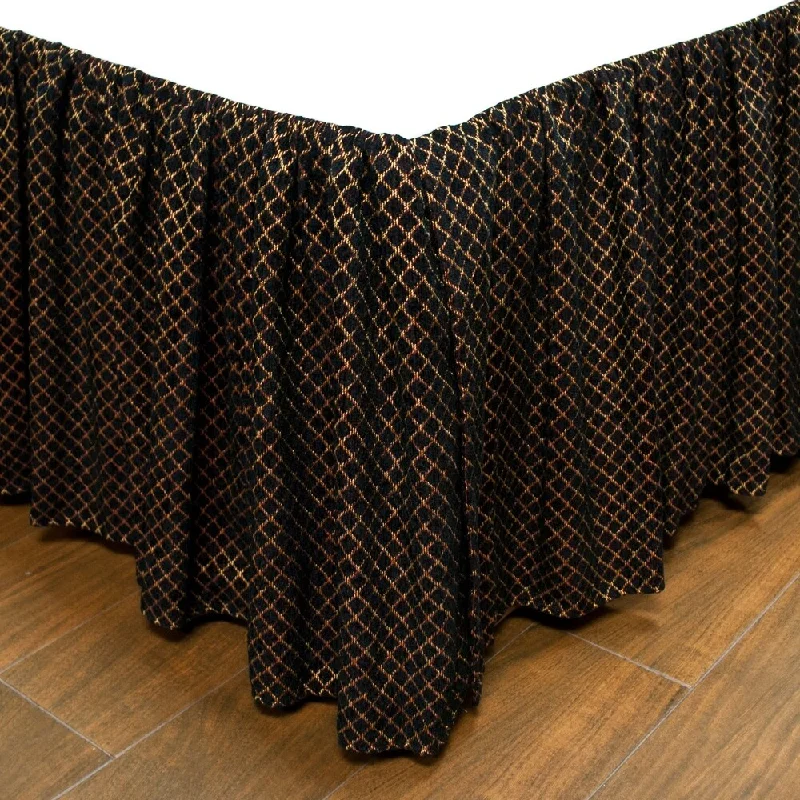 Bed skirts with a bohemian - inspired patternAustin Horn Classics Ashley Luxury Bed Skirt Bed skirts with a bohemian - inspired patternAustin Horn Classics Ashley Luxury Bed Skirt