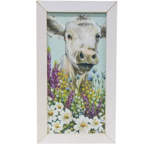 Bed skirts with a paisley print for an exotic feelField Day Print 9x18 White Frame