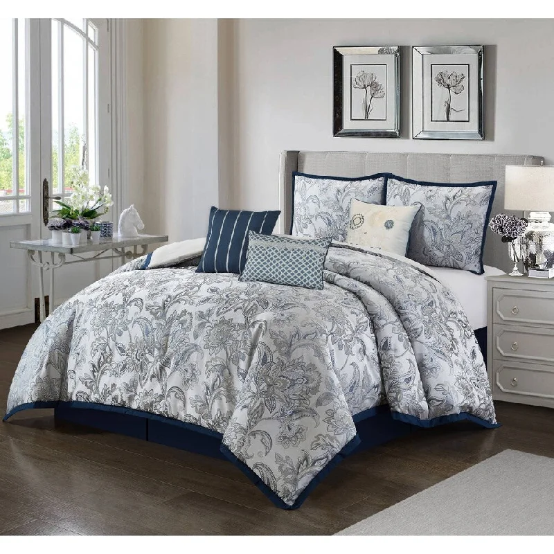 Duck down comforters with a softer feel and good warmth retentionNanshing Kim 7-Piece Comforter Set