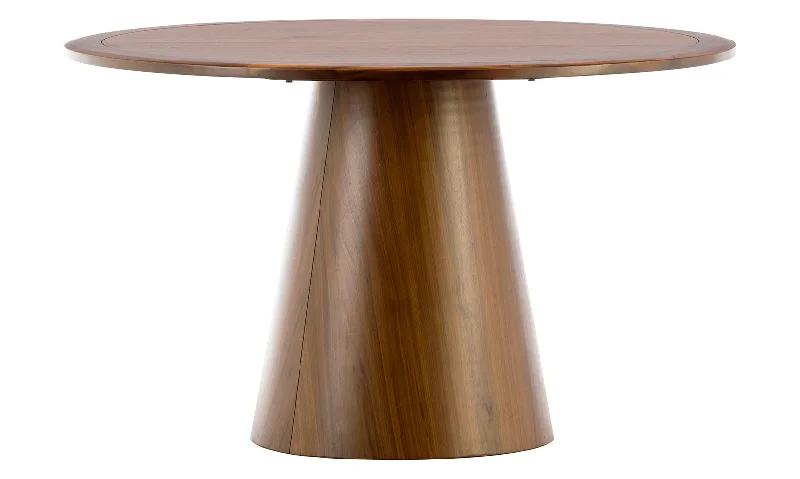 Natural latex and organic cotton blend mattressesNash Round Walnut Dining Table