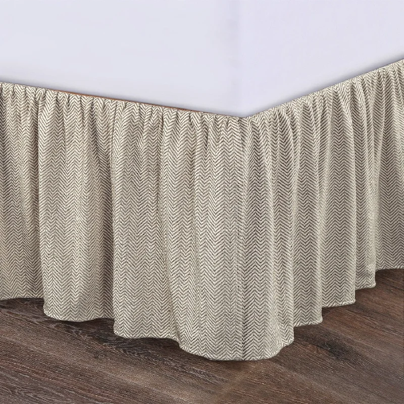 California king bed skirts for a larger bedPaseo Road by HiEnd Accents Fairfield Quilted Linen Herringbone Bed Skirt California king bed skirts for a larger bedPaseo Road by HiEnd Accents Fairfield Quilted Linen Herringbone Bed Skirt