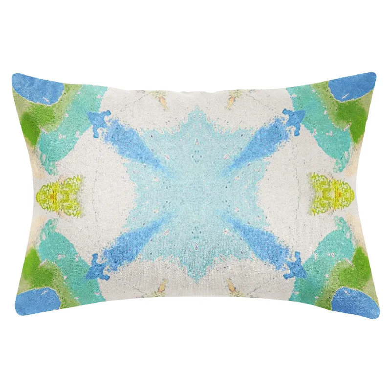 Kids Pillows with Fun DesignsHyacinth Azul 14x20 Pillow