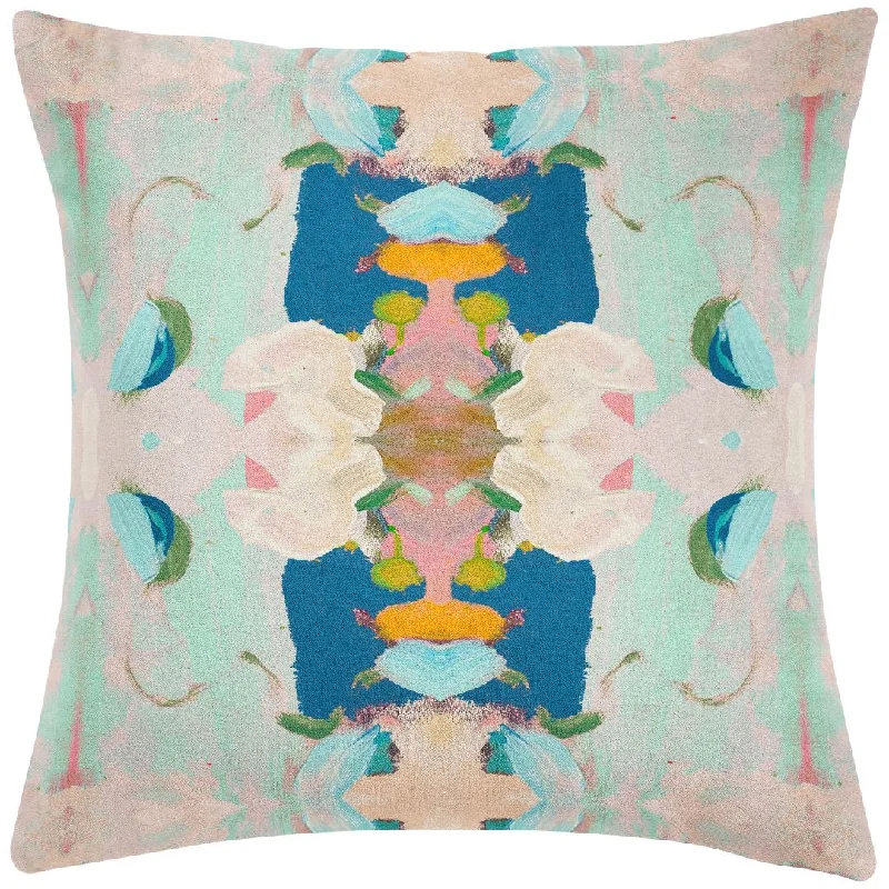 Silk Pillows for Smooth Skin and HairMonet’s Garden Navy 26x26 Pillow