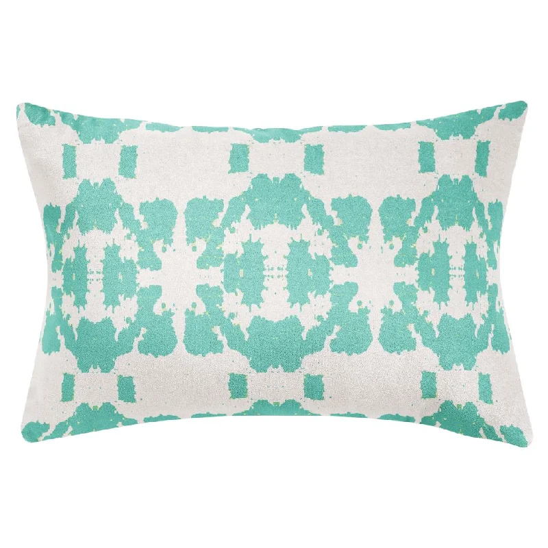 Memory Foam Pillows for Neck SupportMosaic Turquoise 14x20 Pillow