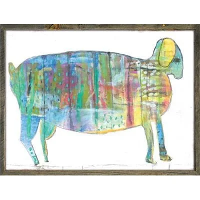 Wool - filled mattresses for natural insulation and moisture - wickingART PRINT - FAT GOAT Wool - filled mattresses for natural insulation and moisture - wickingART PRINT - FAT GOAT