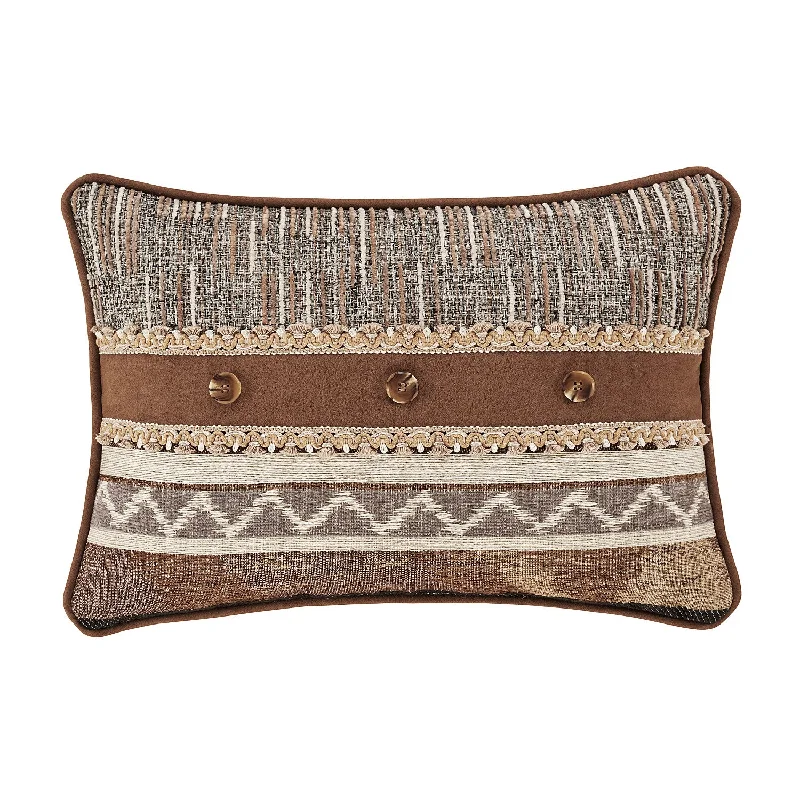 Cotton Pillows for Natural ComfortTimber Boudoir Decorative Throw Pillow