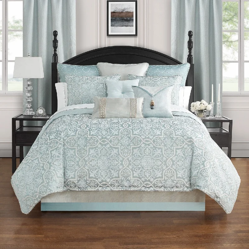 Synthetic - filled comforters like polyester for affordability and hypoallergenic propertiesArezzo 6PC. Comforter Set