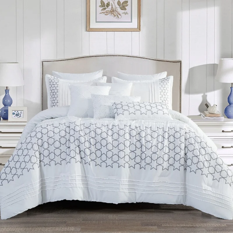 Synthetic - filled comforters like polyester for affordability and hypoallergenic propertiesKALET Luxury 7 Piece Comforter Synthetic - filled comforters like polyester for affordability and hypoallergenic propertiesKALET Luxury 7 Piece Comforter